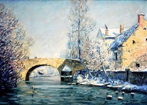Pont Aubert, Schneeeffekt