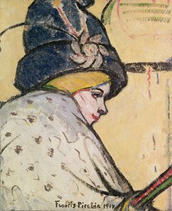 Porträt von Jeanne Marie Bourgeois (1874-1956), bekannt als Mistinguett