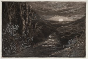 Ein Moorbach von Francis Seymour Haden
