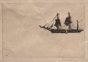 Bark wird überholt, 1865