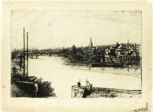 Battersea Reach von Francis Seymour Haden