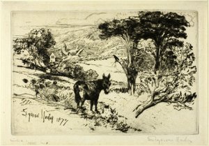 Challow Farm von Francis Seymour Haden