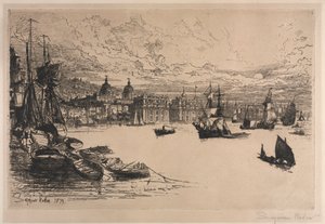 Greenwich von Francis Seymour Haden