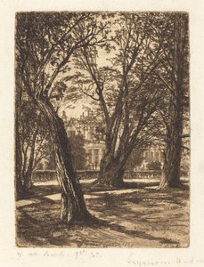 Kensington Gardens (Die kleine Platte) von Francis Seymour Haden