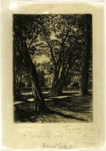 Kensington Gardens, Nr. I (kleine Platte)