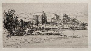 Kidwelly Castle von Francis Seymour Haden