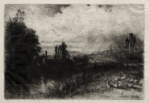 Am Test von Francis Seymour Haden