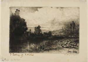 Auf dem Test von Francis Seymour Haden