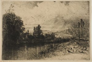 Am Test von Francis Seymour Haden