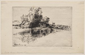 Das kleine Bootshaus von Francis Seymour Haden