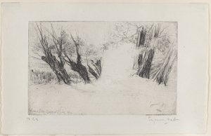 Der Liebesweg, Nr. I von Francis Seymour Haden