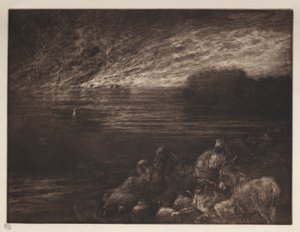 Die Salzsäule von Francis Seymour Haden