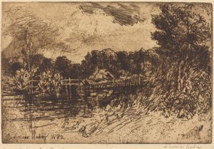 Die Prüfung in Longparish von Francis Seymour Haden
