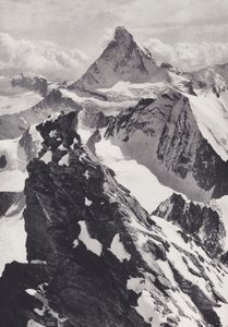 Penninische Alpen: Ein Gendarm auf dem Zinal Rothhorn