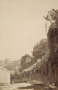 Die Bäder von Caracalla von Francis Towne