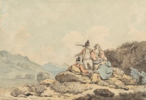 Soldaten und Landfrauen