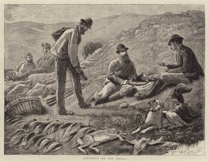 Mittagessen auf den Mooren von Francis Wilfred Lawson
