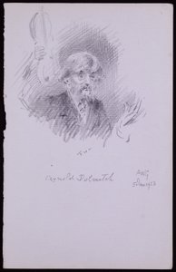 Porträt von Arnold Dolmetsch