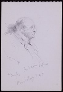 Porträt von Edwin Lutyens
