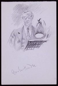 Porträt von Martin Hardie, ca. 1931