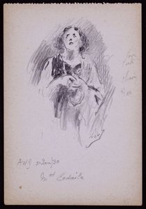 Porträt von Mrs. Arundel Esdaile