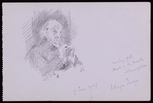 Porträt von Selwyn Image von Francis Wilfred Lawson