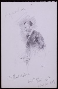 Porträt von Sir Charles Holmes