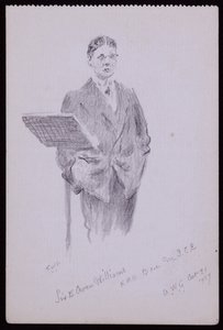 Porträt von Sir Owen Williams