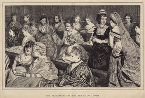 Die Galerie der Peeressen, House of Lords
