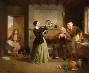 Der neue Hut, 1858
