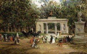 Tor des Botanischen Gartens von Madrid