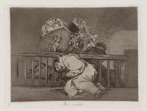 So geschah es (Das ist, wie es geschah), Platte 47 aus Los desastres de la guerra (Die Schrecken des Krieges) von Francisco de Goya