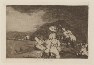 Es dient dir recht, Pl. 6 aus der Serie Die Schrecken des Krieges