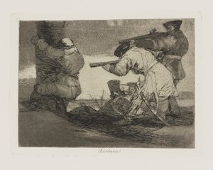 Barbaren!, pl. 38 aus der Serie Die Schrecken des Krieges