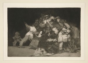 General Folly (Disparate general), pl. 9 aus der Serie Los proverbios
