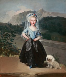 María Teresa de Borbón y Vallabriga, später Condesa de Chinchón von Francisco de Goya