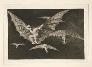 Eine Art zu fliegen, Platte 13 aus der Serie Los proverbios