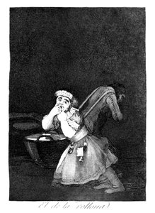 Nannys Junge, 1799 von Francisco de Goya