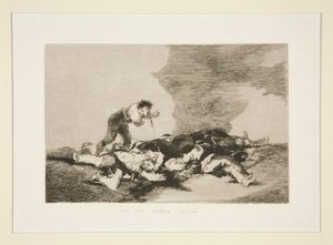 Para eso habeis nacido (Dafür seid ihr geboren), pl. 12 aus Los desastres de la guerra (Die Schrecken des Krieges)