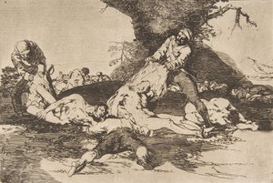 Platte 16 aus Die Schrecken des Krieges Los Desastres de La Guerra: Sie...