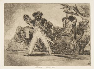 Blatt 31 aus Die Schrecken des Krieges: Das..., 1810 veröffentlicht 1863