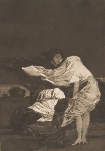 Platte 36 aus Los Caprichos: Eine schlechte Nacht, ca. 1797-98