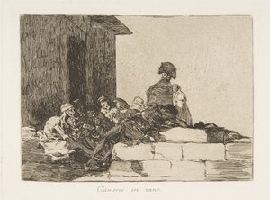 Platte 54 aus Die Schrecken des Krieges Los Desastres de la Guerra: Ap..., 1811-12 veröffentlicht 1863