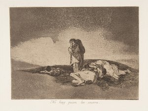 Tafel 60 aus Die Schrecken des Krieges: Th..., 1811-12 veröffentlicht 1863