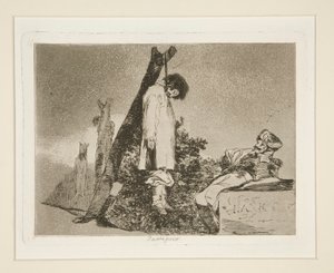 Tampoco (Auch nicht), Platte 36 aus Los desastres de la guerra (Die Schrecken des Krieges)