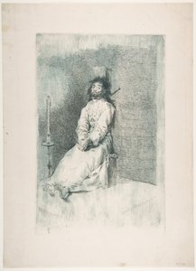 Der Garrotierte El agarrotado von Francisco de Goya