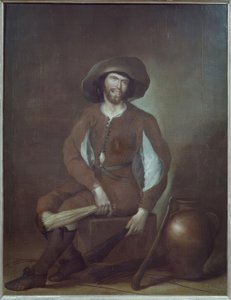 Der Besenbinder von Francisco Herrera der Ältere