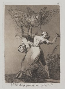 Kann uns niemand losbinden? (¿No hay quien no desate?) von Francisco de Goya