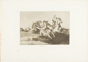 Barmherzigkeit, Platte 27 aus Die Schrecken des Krieges von Francisco Jose de Goya y Lucientes