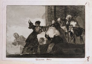Armer Unsinn, Sprichwort 11 von Francisco Jose de Goya y Lucientes